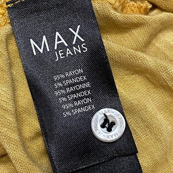 Max Jeans long sleeve mustard blouse - Picture 6 of 8